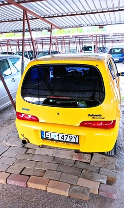 Fiat Seicento cena 8900 przebieg: 247452, rok produkcji 1998 z Łódź małe 277